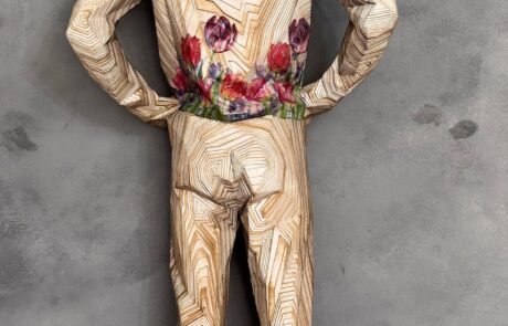 Individuals of the City. Back. 110 x 49 x 14 cm